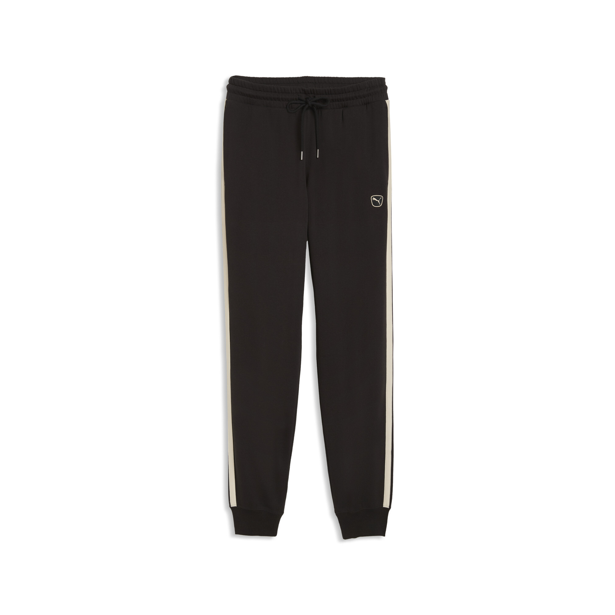 Hose, Jogginghose, Schwarz, Seitliche Streifen, Kordelzug