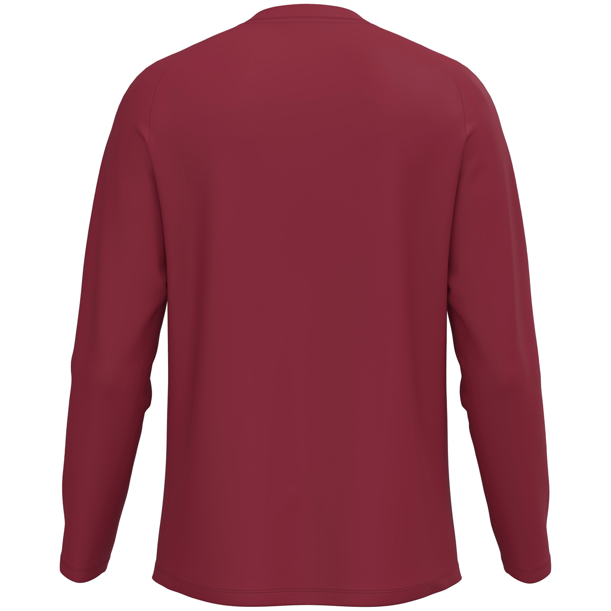 lang__de, longsleeve, crimson, solid, back, crew-neck