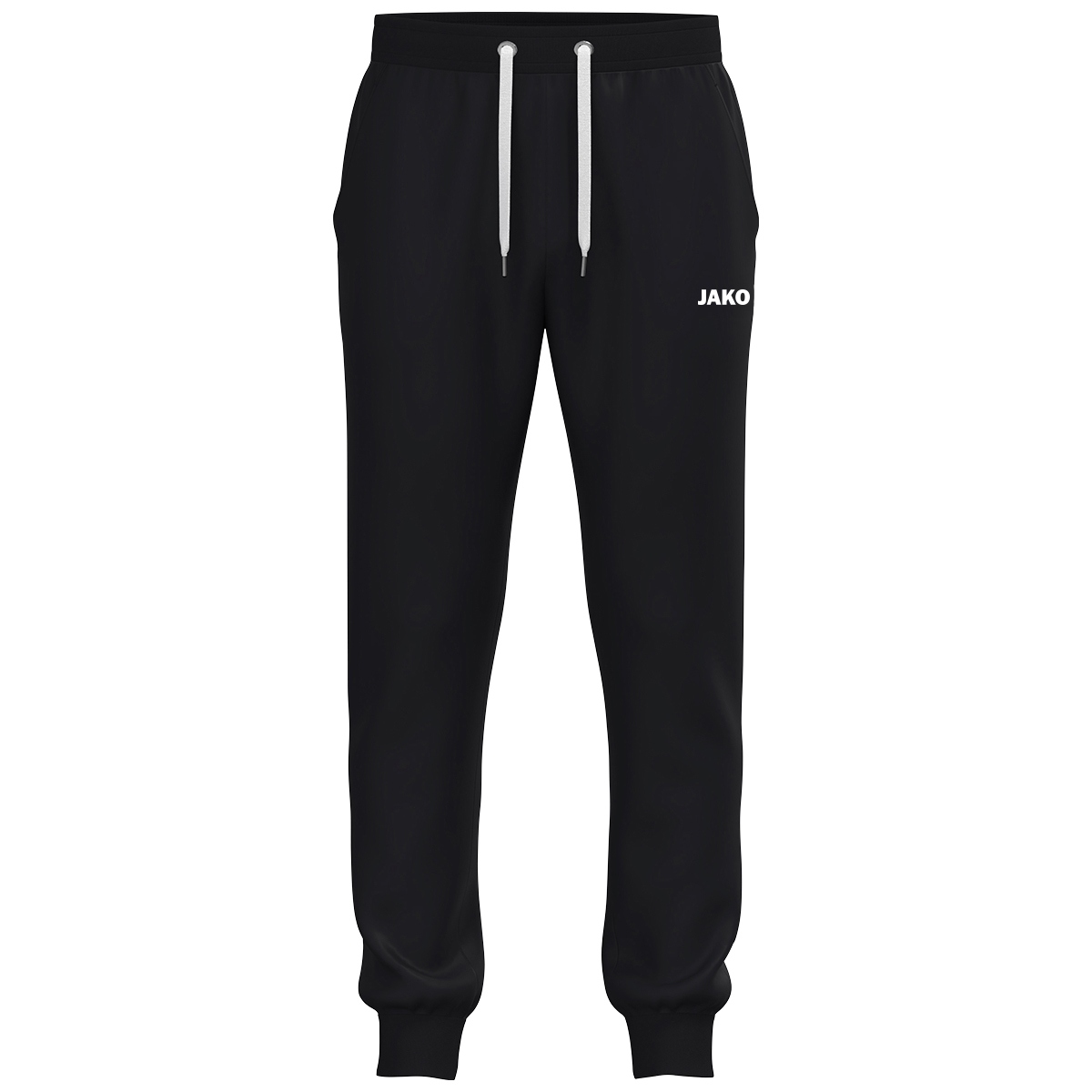 Jogginghose, Schwarz, Drawstring, Rippbündchen, JAKO