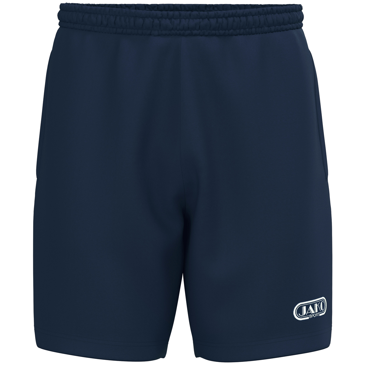 Kurzehosen, Boardshorts, Navy, elastischer-Bund, Logo-Patch