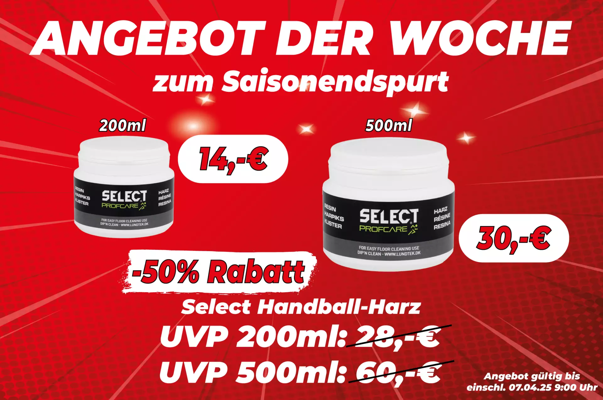 Flexxis Tipp der Woche: Griff wie ein Profi mit dem Profcare Harz