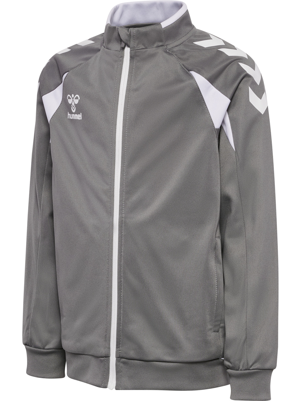 jacke, windjacke, reissverschluss, grau, sportartikel