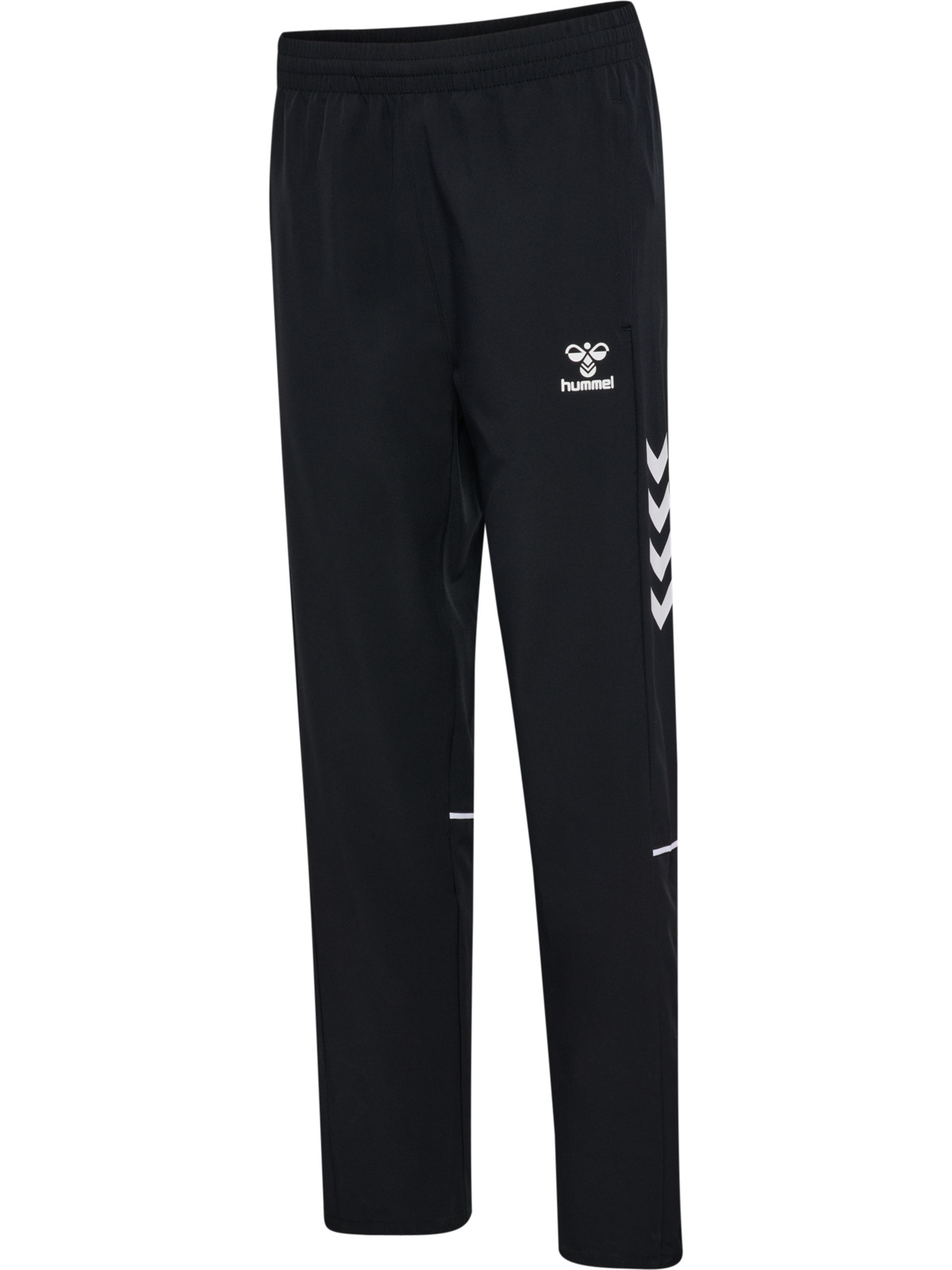 Hose, Trainingshose, Schwarz, Hummel, Markenlogo