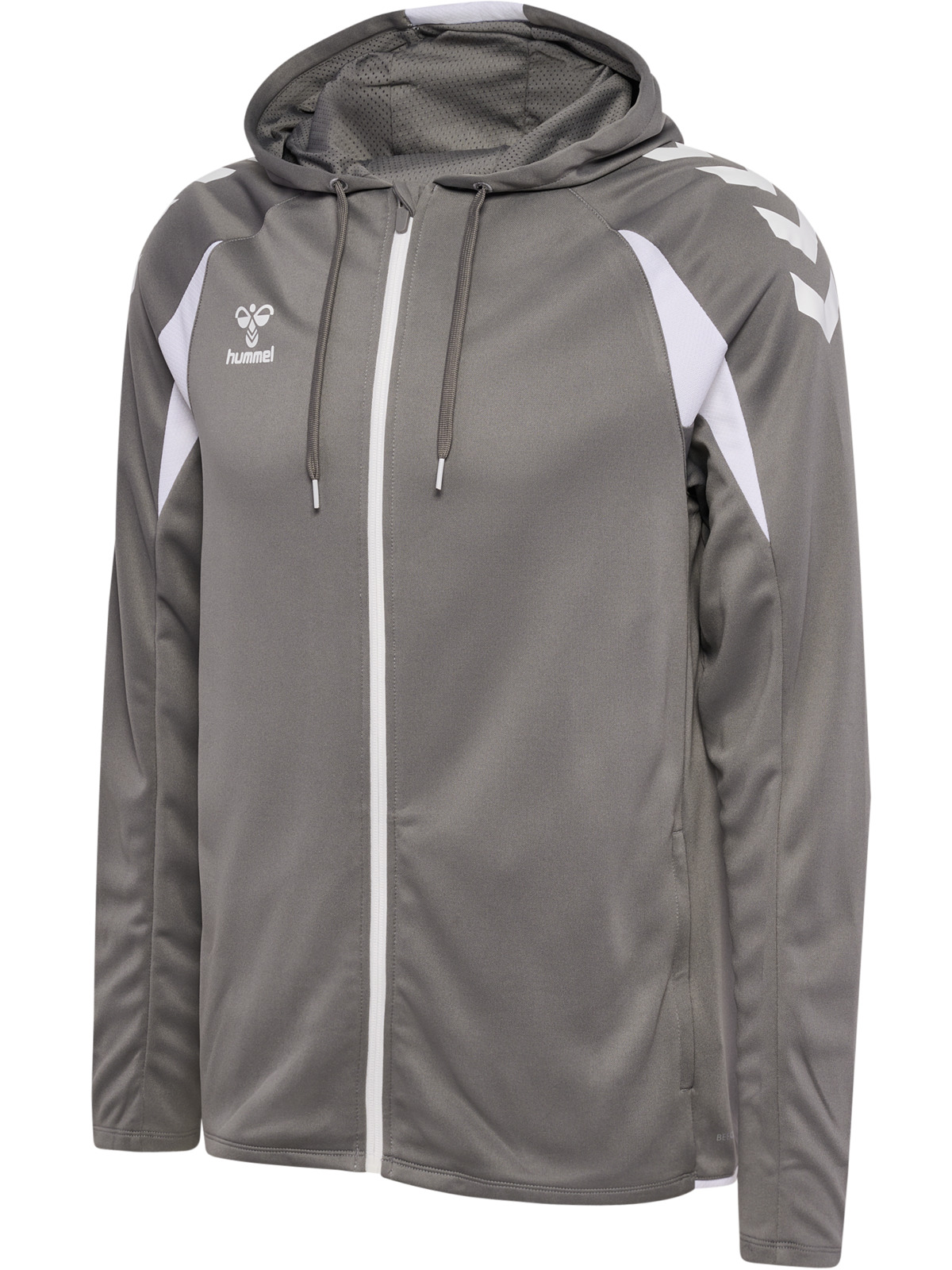 Hoodie, Pullover, Reißverschluss, Kapuze, Sportunterlage