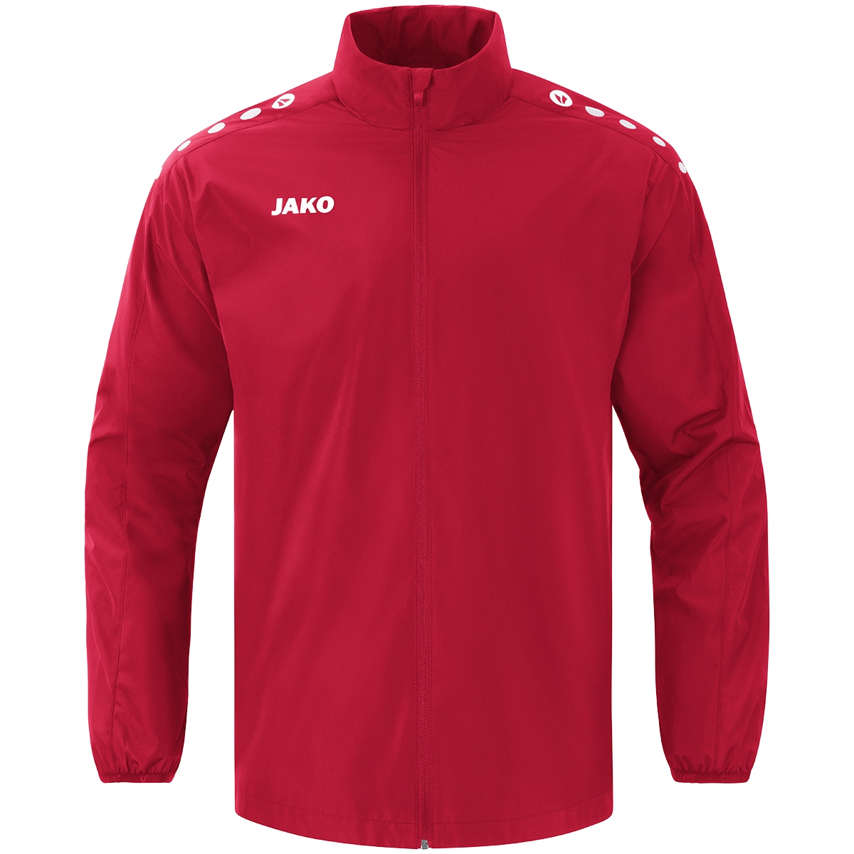 jacke, windbreaker, Reißverschluss, rot, Langarm