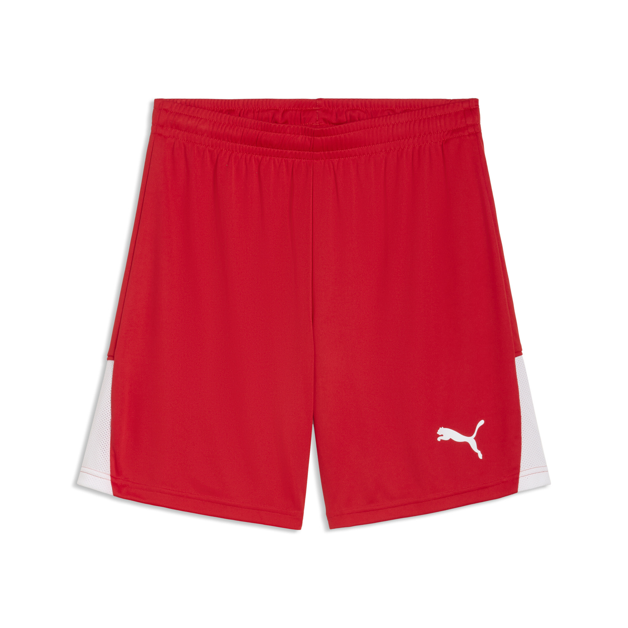 Trainingsshorts, Sportshorts, Rot, Puma-Logo, Mesh-Einsätze