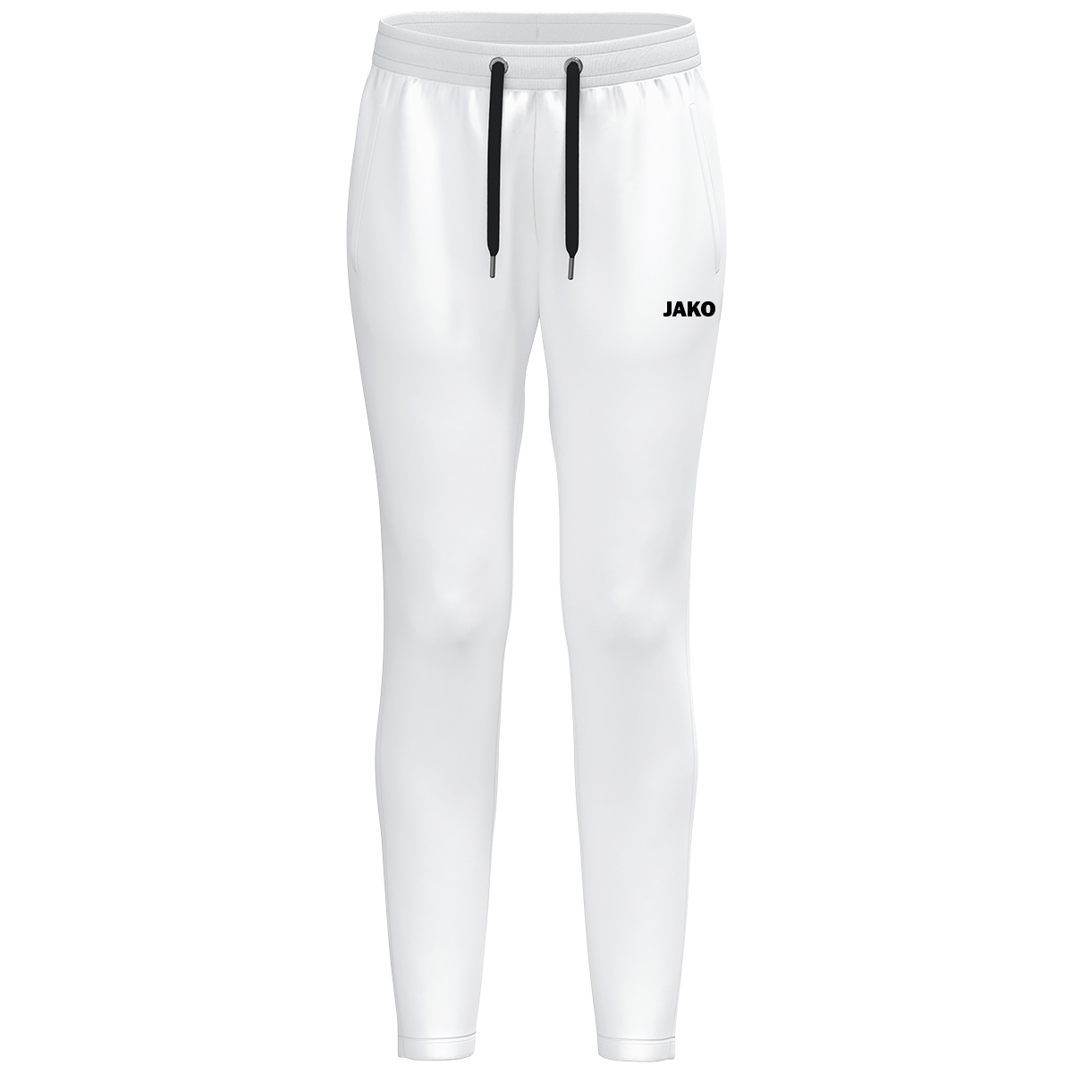 Hose, Jogginghose, Kordelzug, Weiß, Sportswear