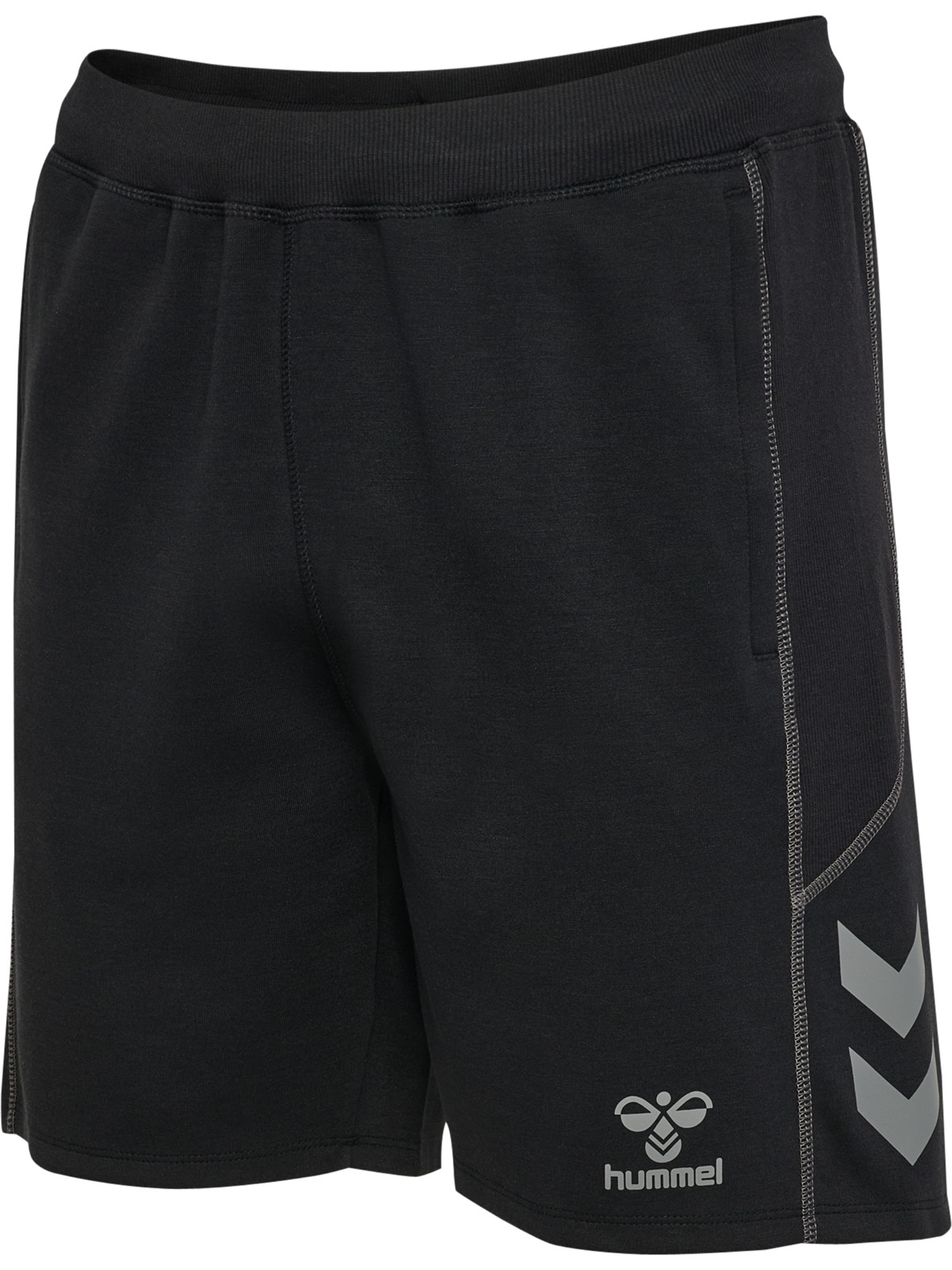 shorts, schwarz, athletisch, basketball, hummel