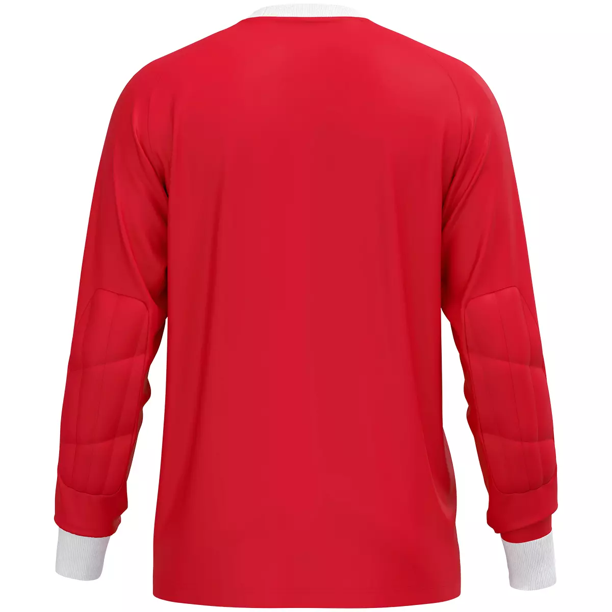 Roter Pullover, Langarm, Quetschnaht, Kragenrand, Rippbündchen
