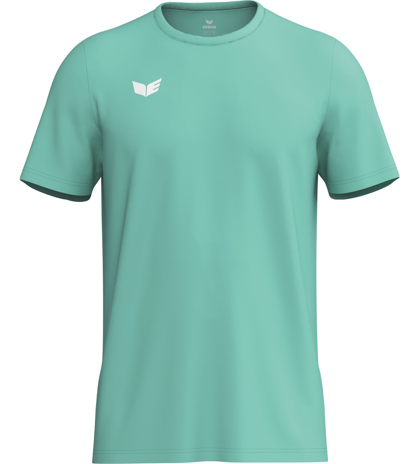 T-Shirt, Kurzarm, Mintgrün, Rundhalsausschnitt, Logo-Print
