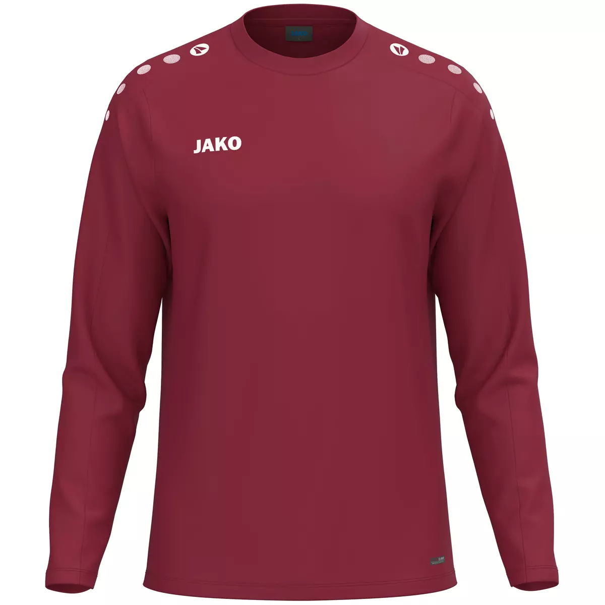  Sweatshirt, Long-sleeve, Maroon, Crew neck, JAKO logo