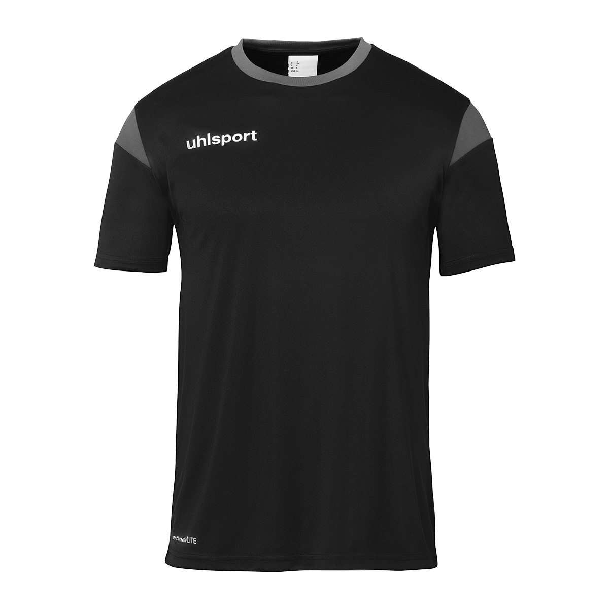 T-Shirt, Kurzarm, Sportswear, Schwarz, Grau Akzente, T-Shirt, Kurzarm, Schwarz, Logo, Sportlich, T-Shirt, Kurzarm, Schwarz, Mesh-Akzente, Ahlsport Logo, T-Shirt, Kurzarm, Schwarz, Rundhals, Ulh sport Logo, T-Shirt, Kurzarm, Schwarz, Uhlspor t, Athletic, T