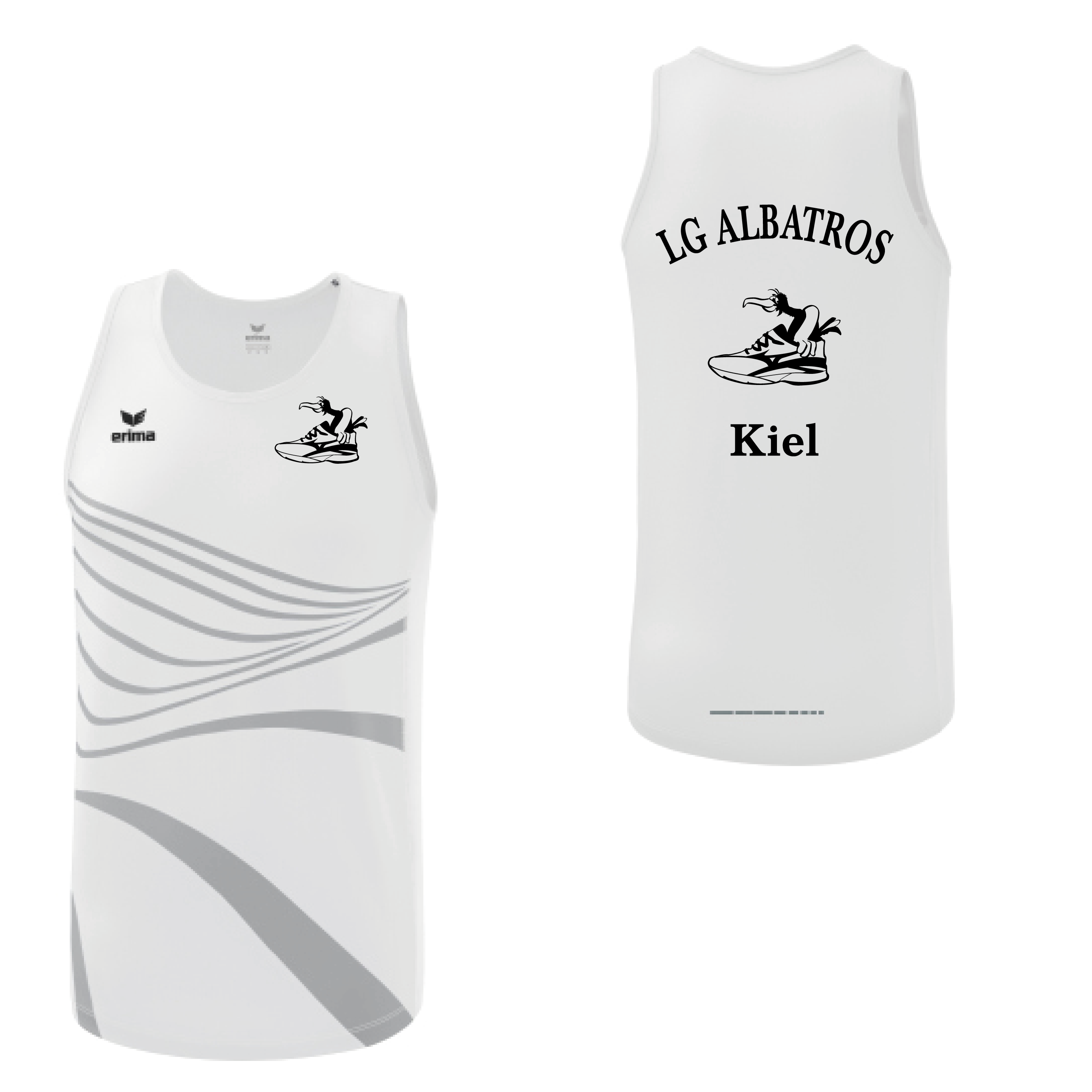 Racing Singlet Weiß