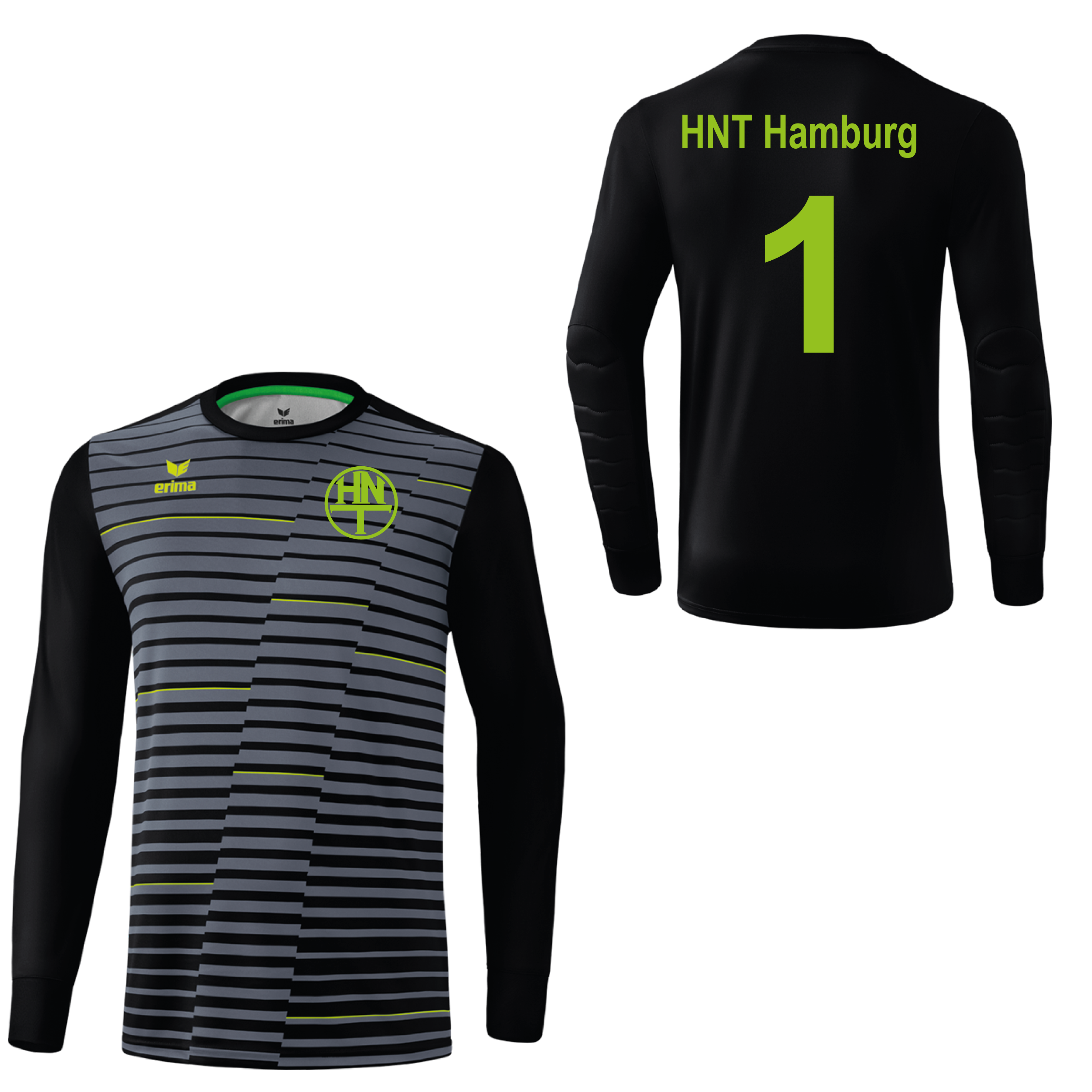 Pro Torwarttrikot Schwarz