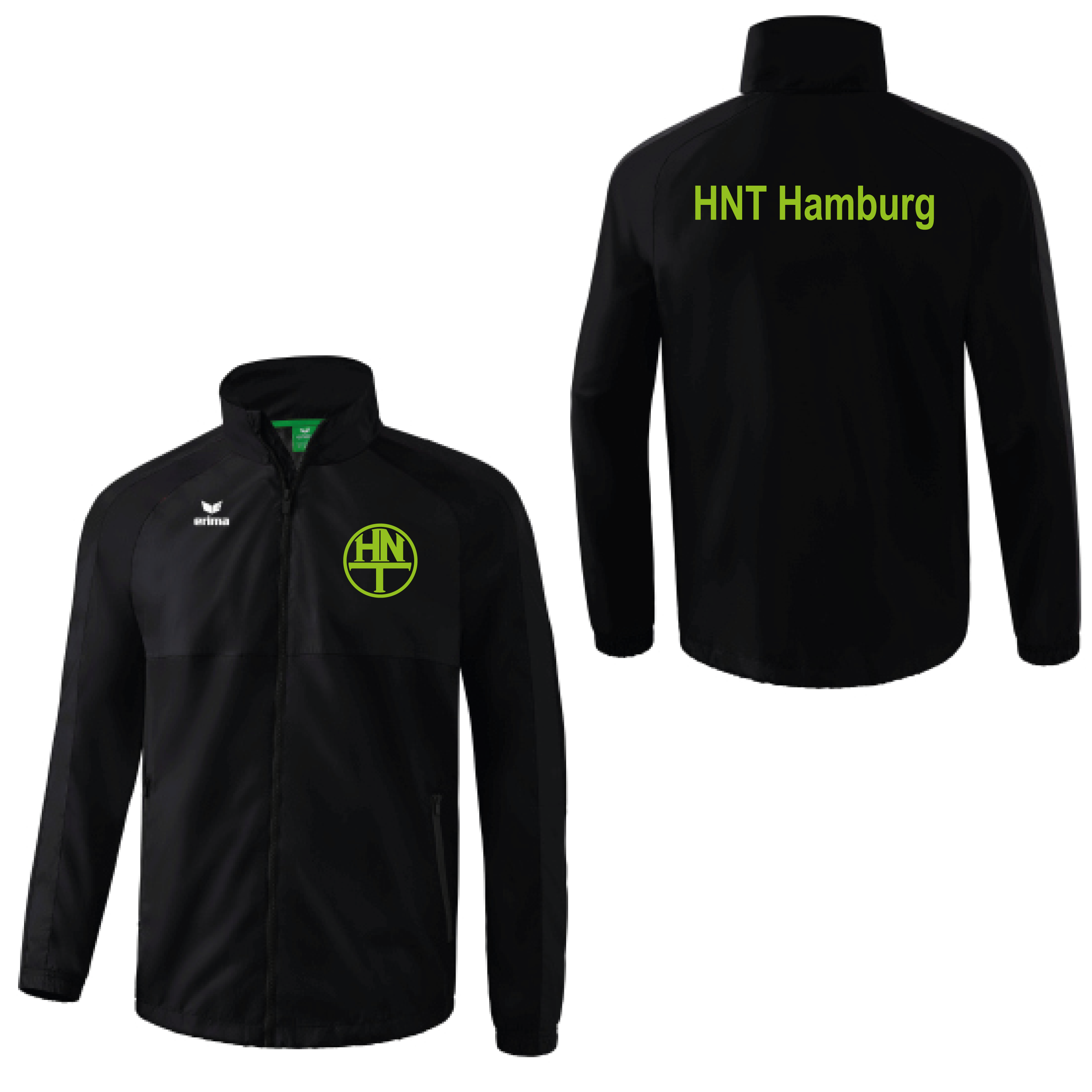 Team Allwetterjacke Schwarz
