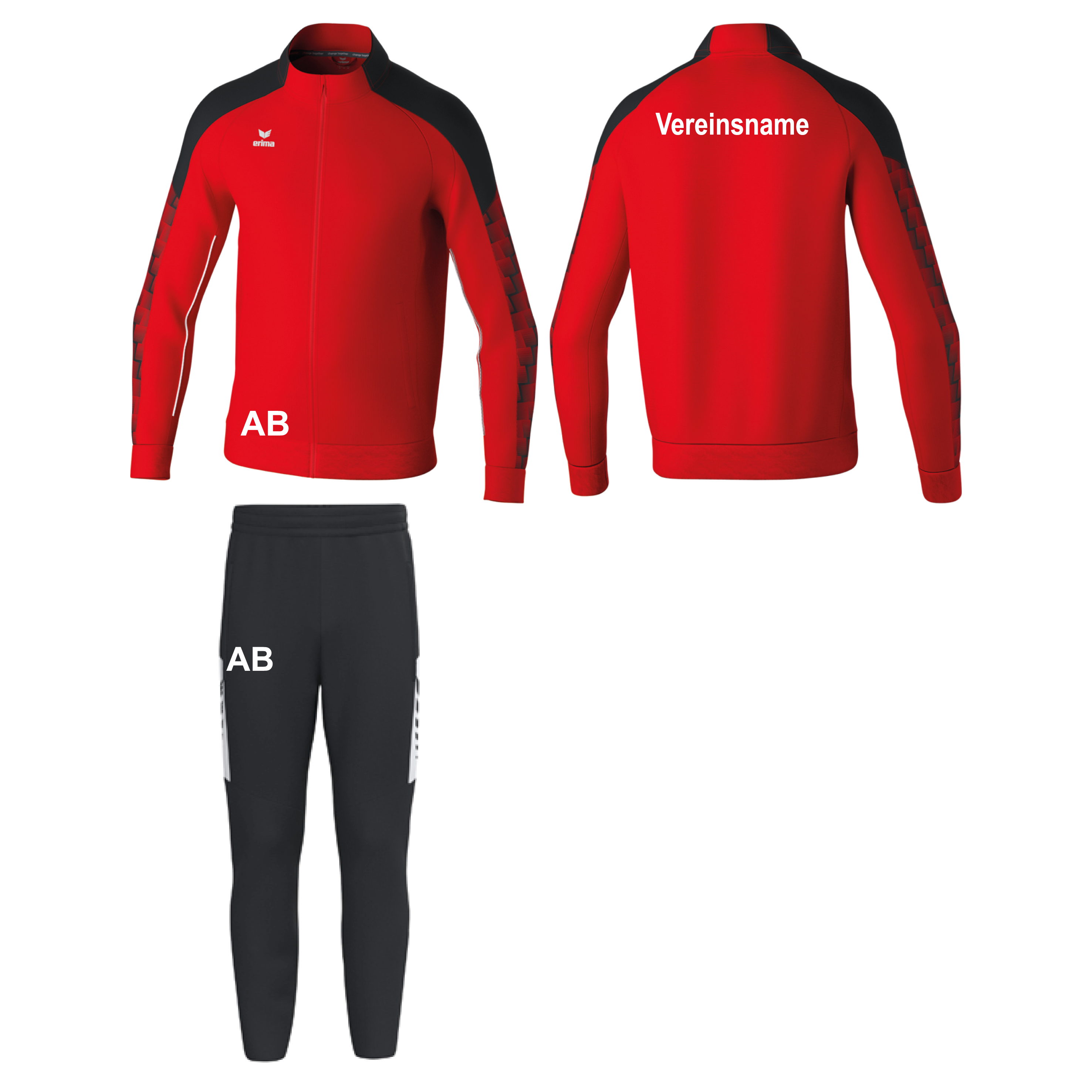 Polyesteranzug EVO STAR ab 10 Stk. inkl. Druck