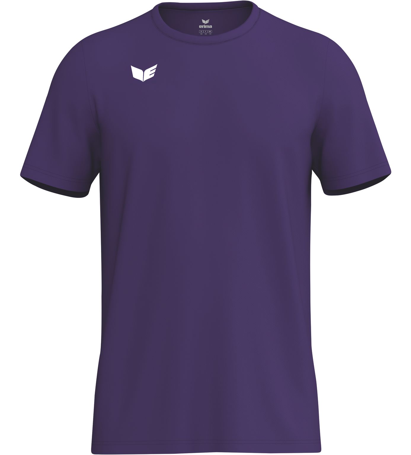 T-Shirt, Kurzarm, Lila, Basic, Gleiche Vorderseite