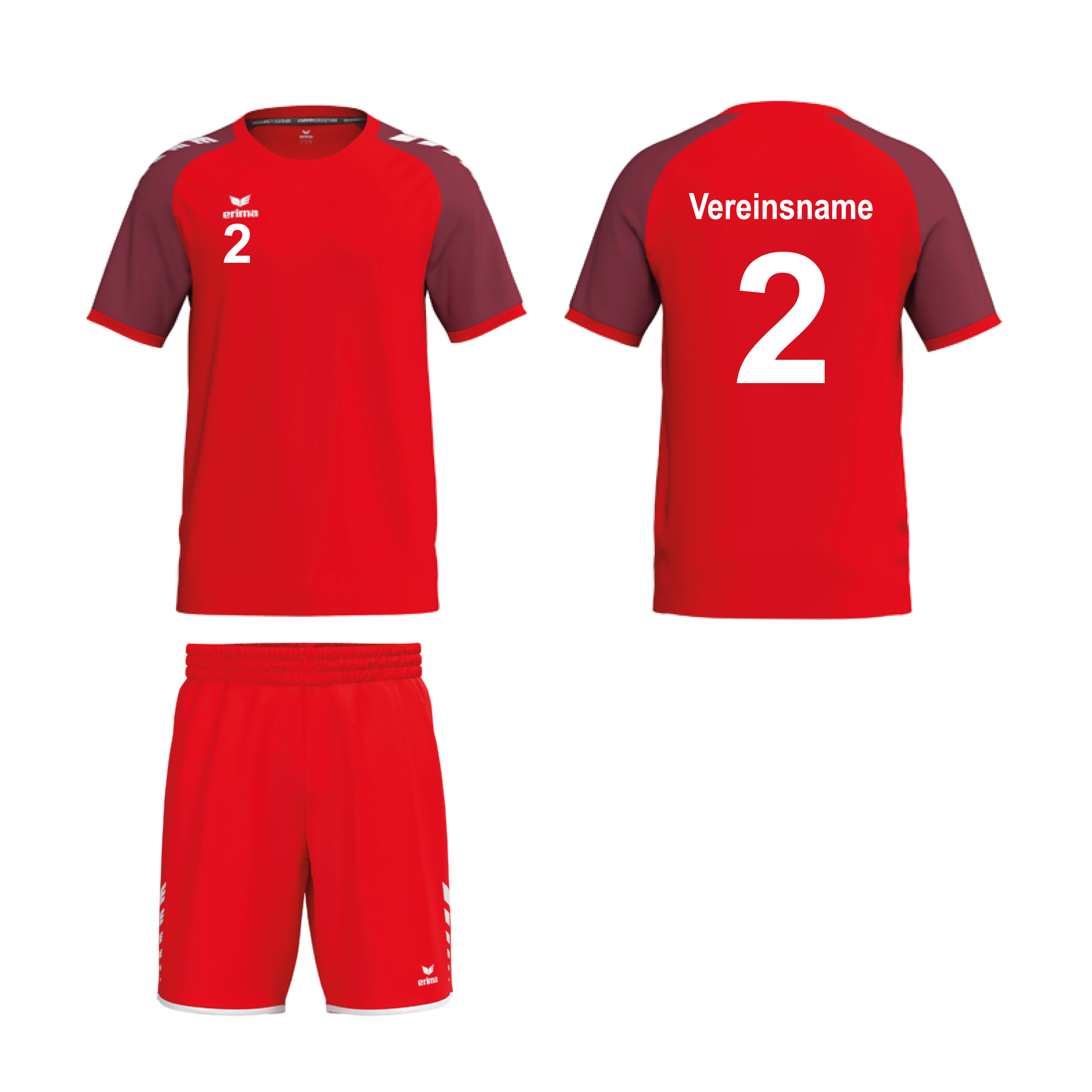 Trikotsatz Handball Erima WINGS ab 10 Stk. inkl. Druck