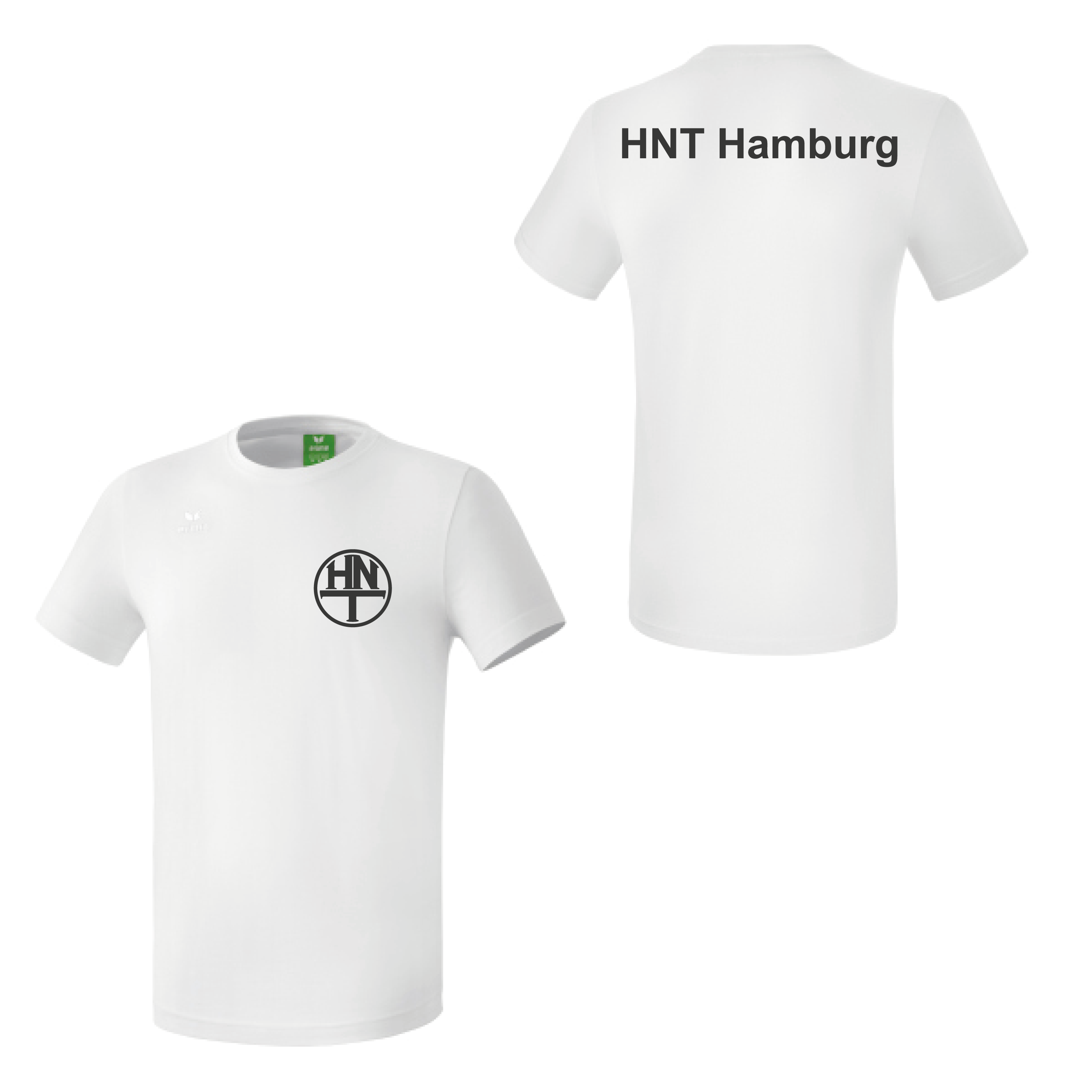 Fan T-Shirt Basic Weiß