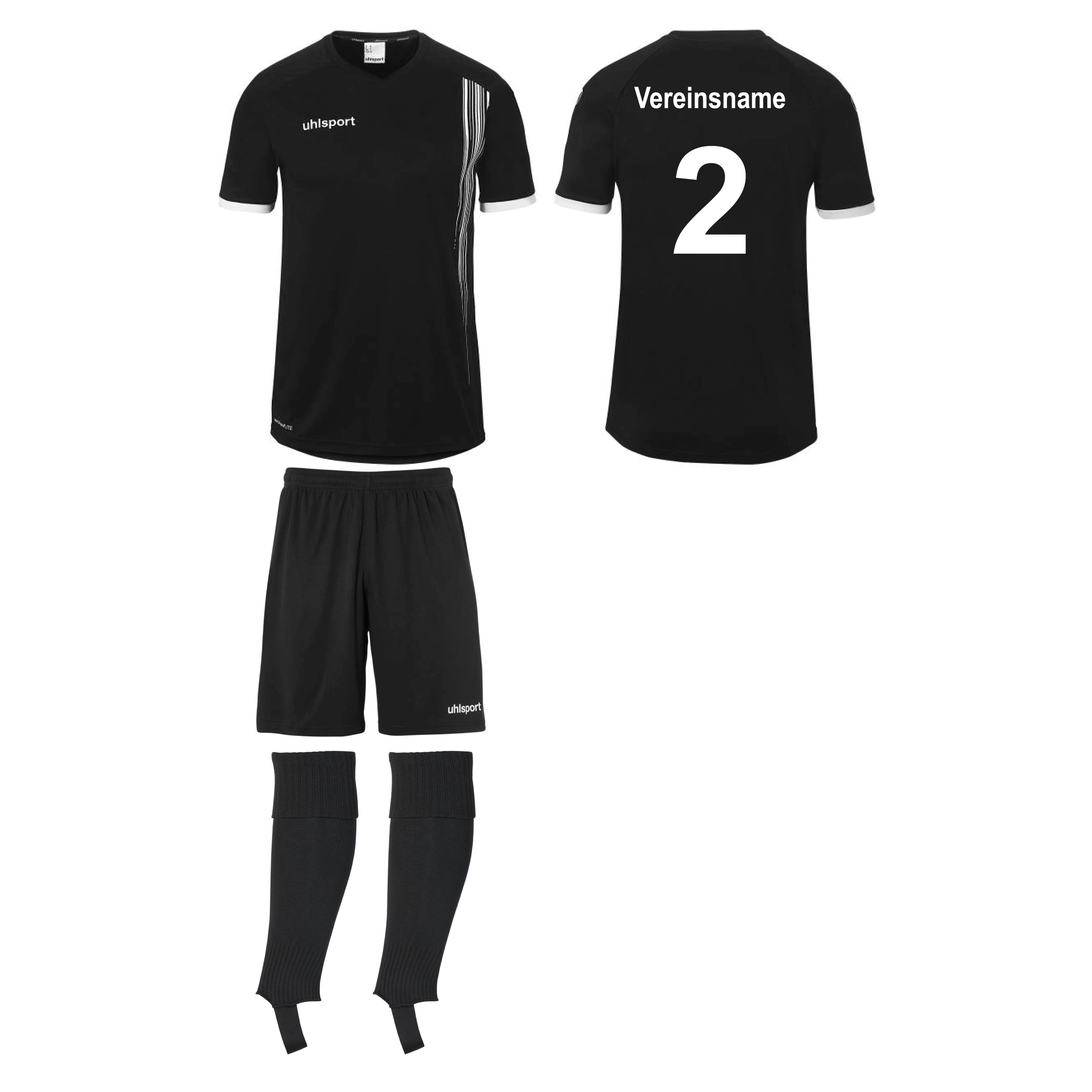 Trikotsatz Fußball Uhlsport IMPULSE ab 10 Stk. inkl. Druck