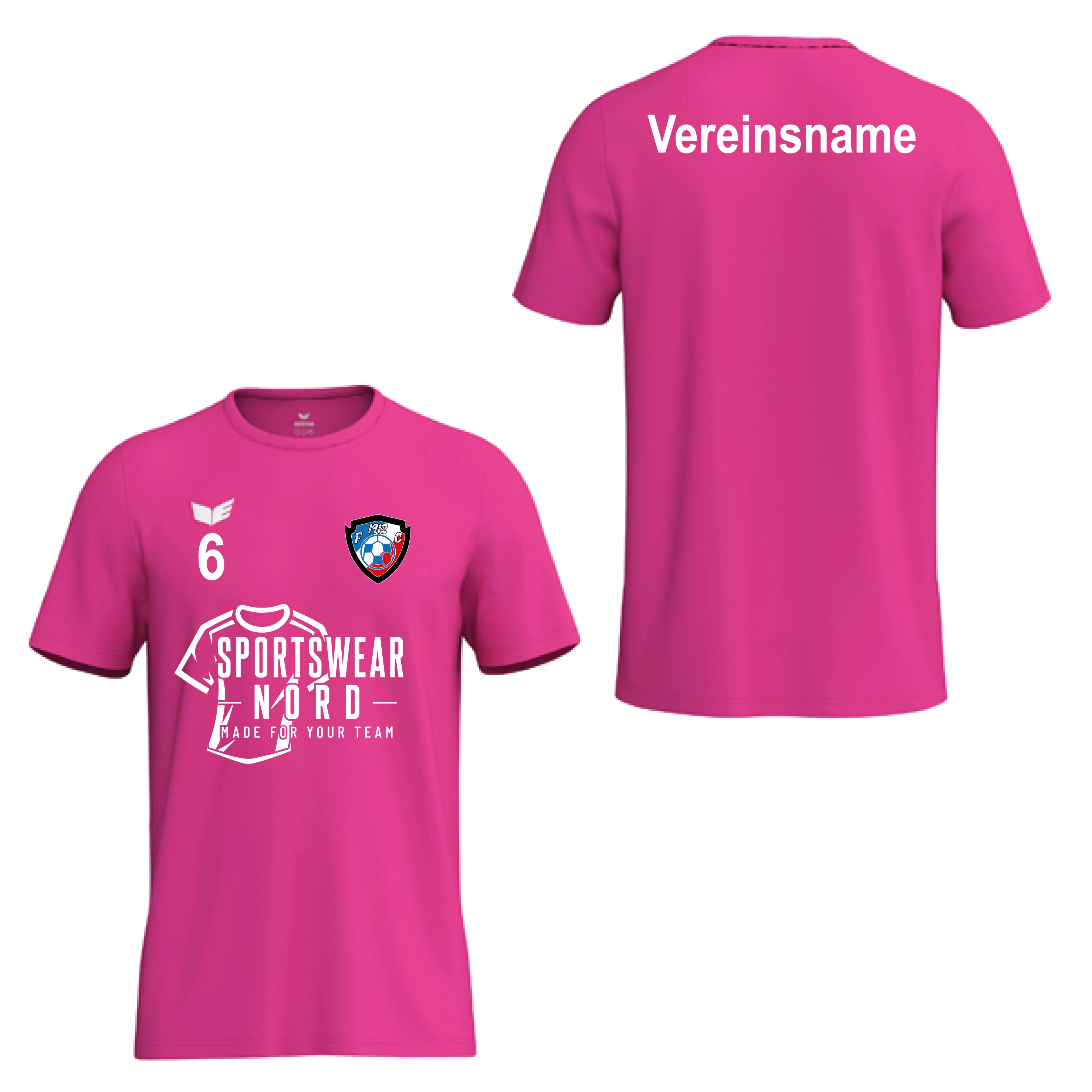 Erima Warmup-Shirt Intro ab 10 Stk. inkl. Druck