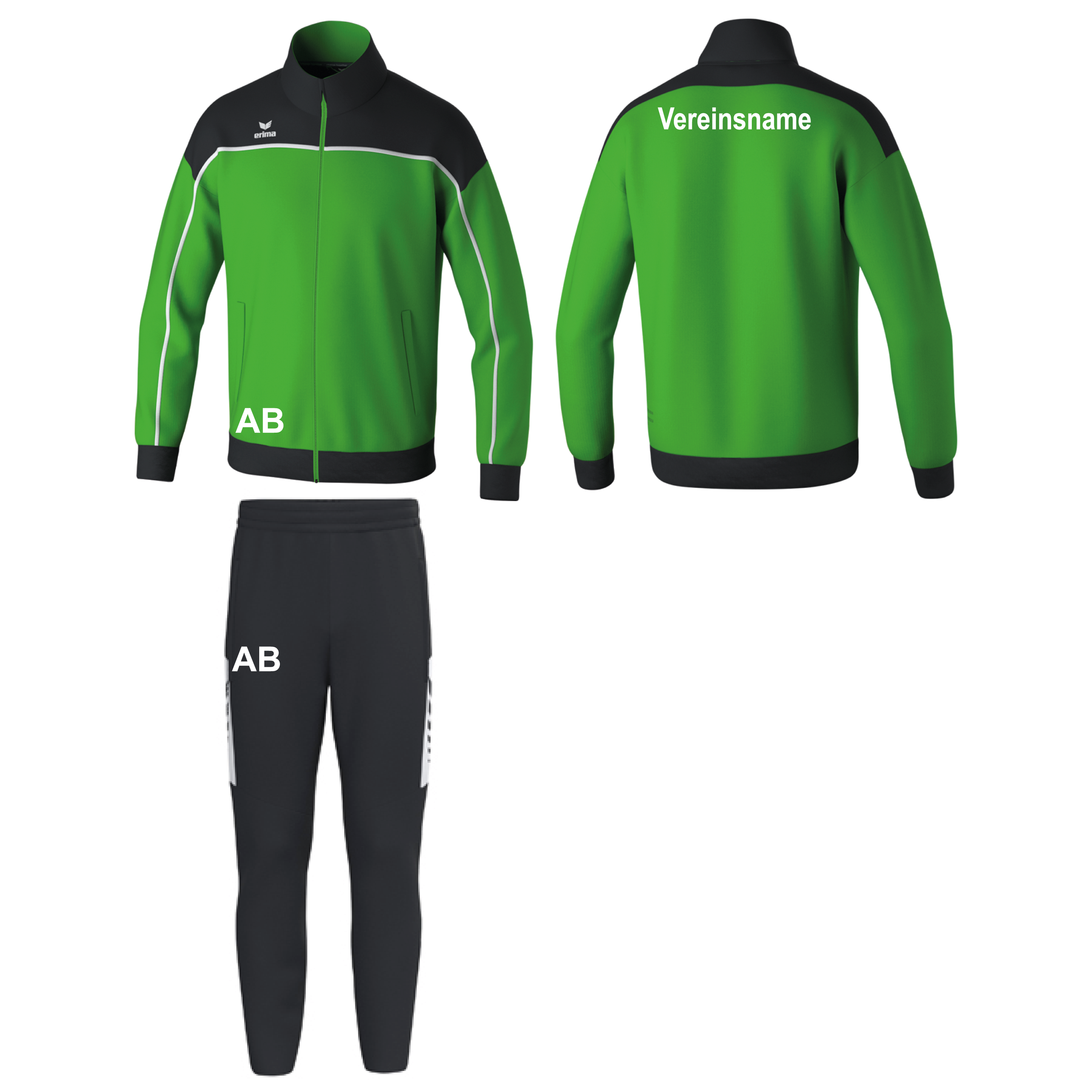 Polyesteranzug CHANGE BY ERIMA ab 10 Stk. inkl. Druck