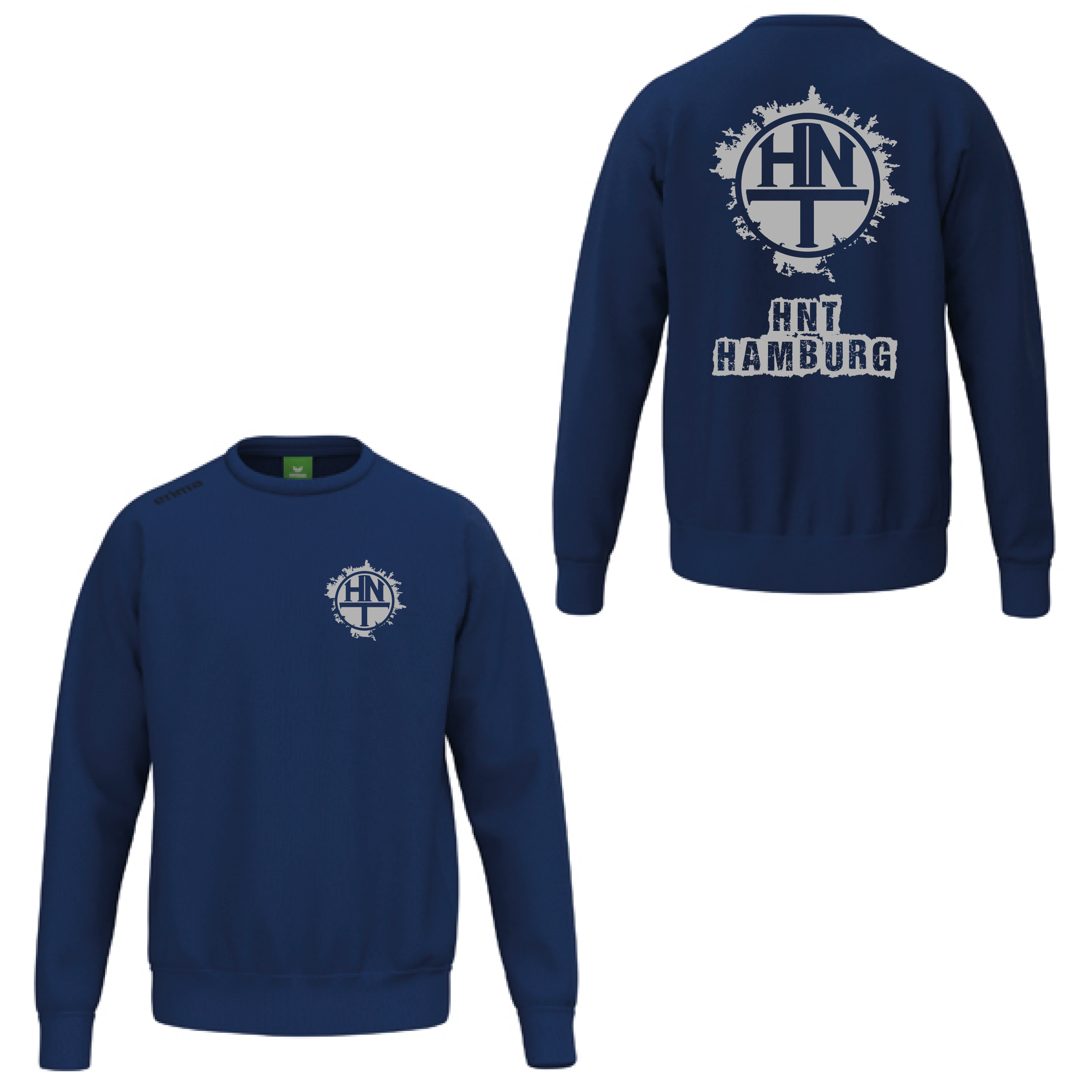 Fan Sweatshirt Grunge Navy