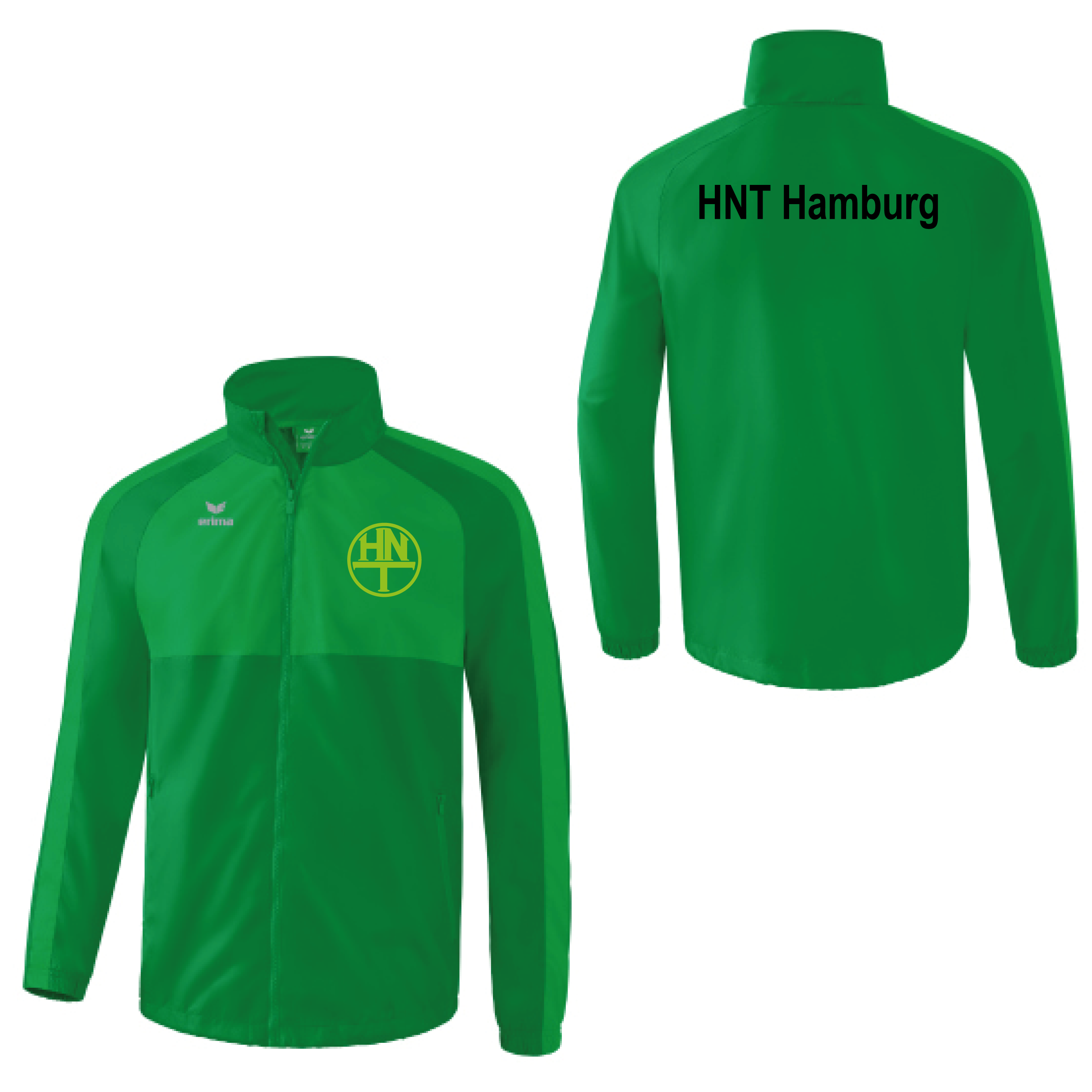Team Allwetterjacke Grün