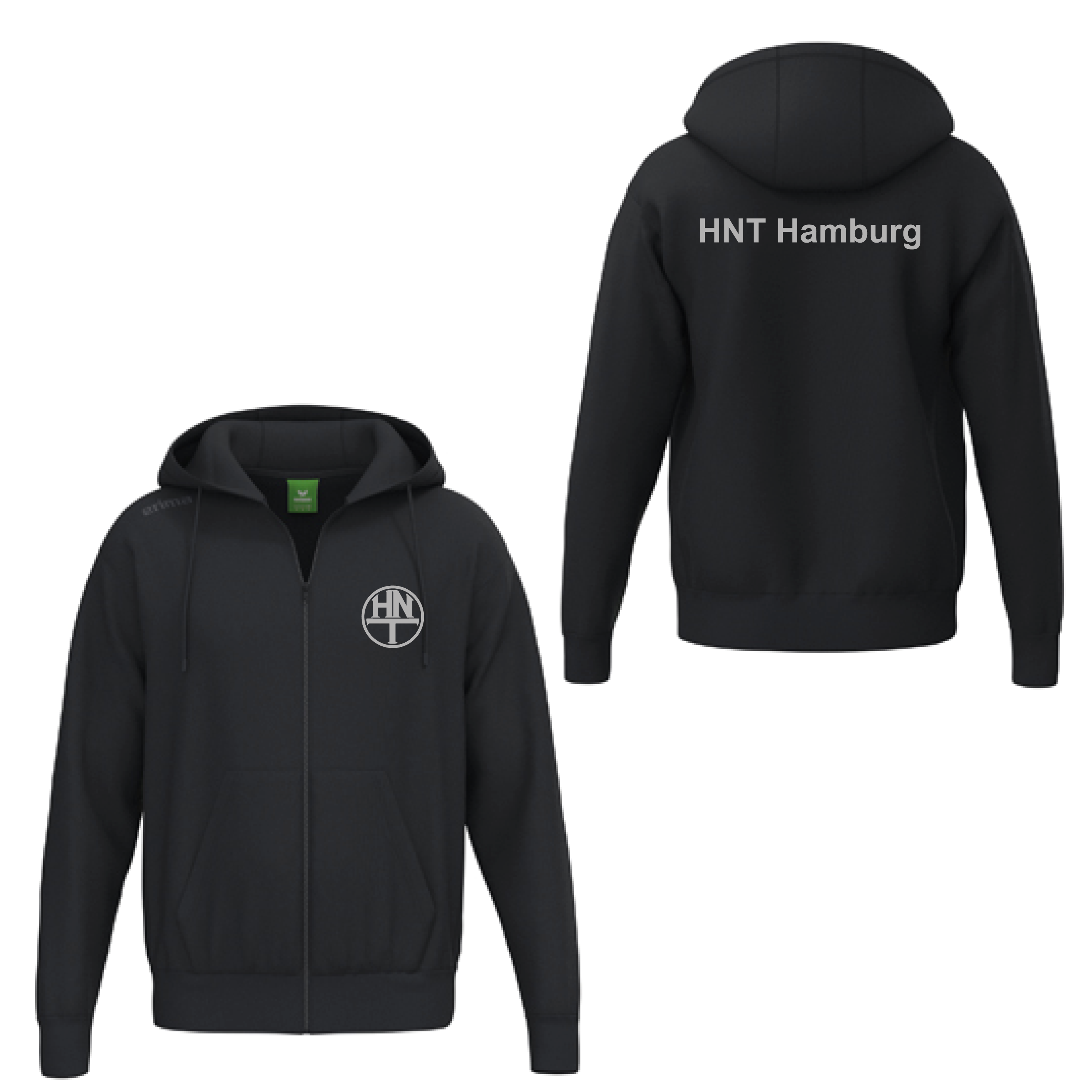 Fan Kapuzenjacke Basic Schwarz