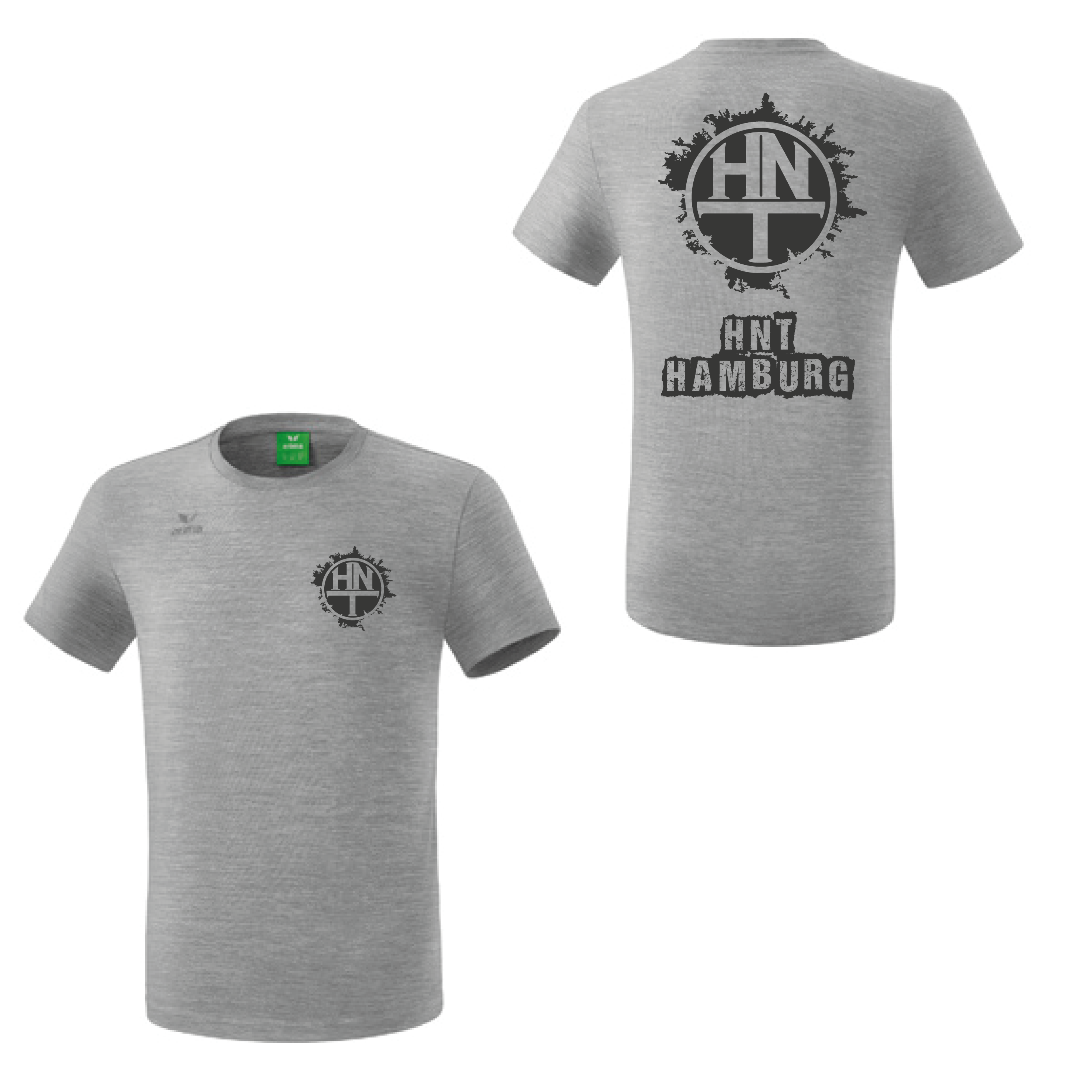 Fan T-Shirt Grunge Grau
