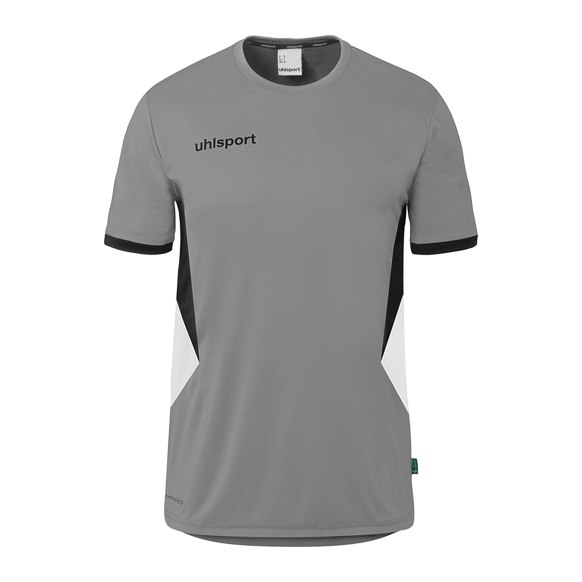 T-Shirt, Kurzes Arm, Grau, Athletisch, Uhl sport Logo