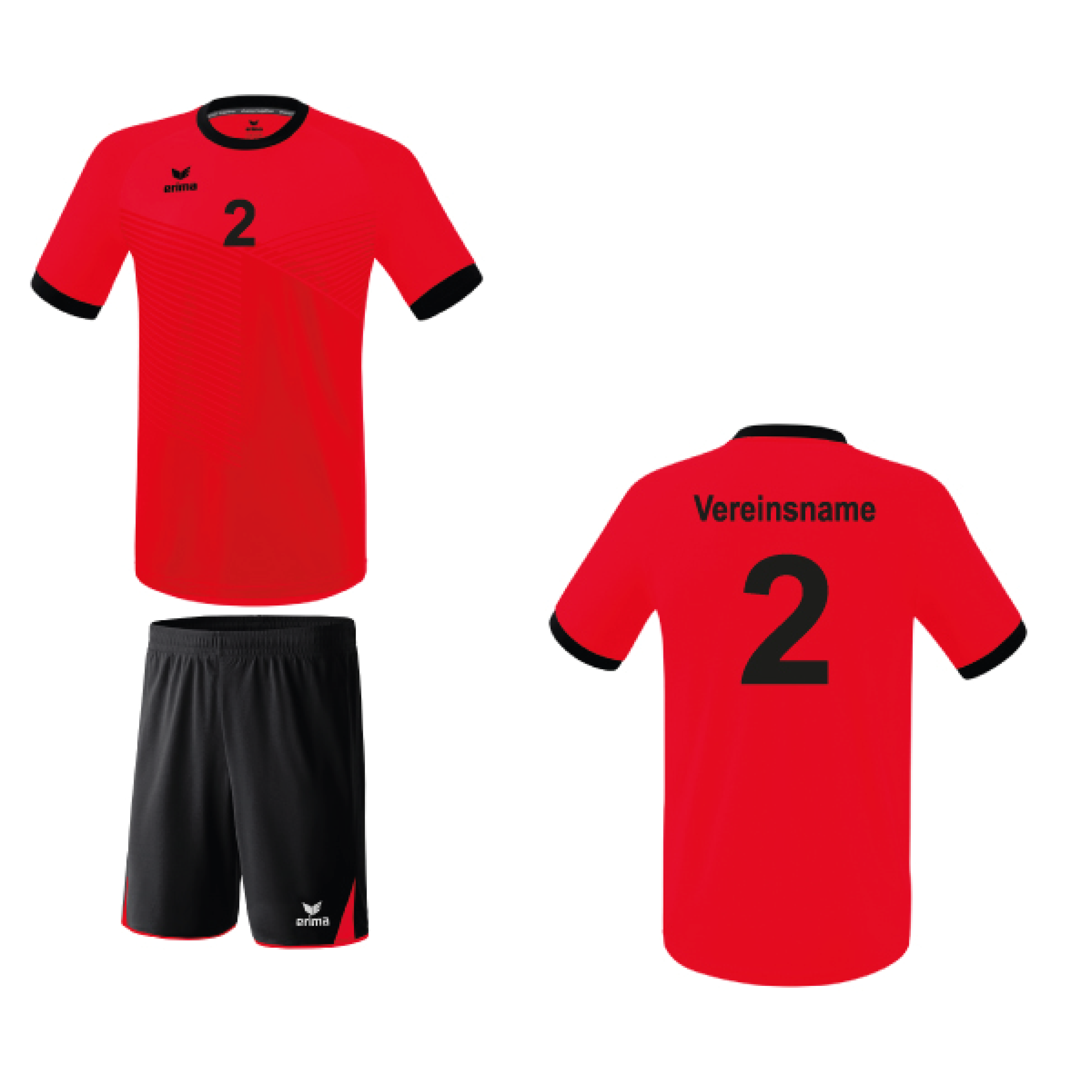 Trikotsatz Handball Erima MANTUA ab 10 Stk. inkl. Druck
