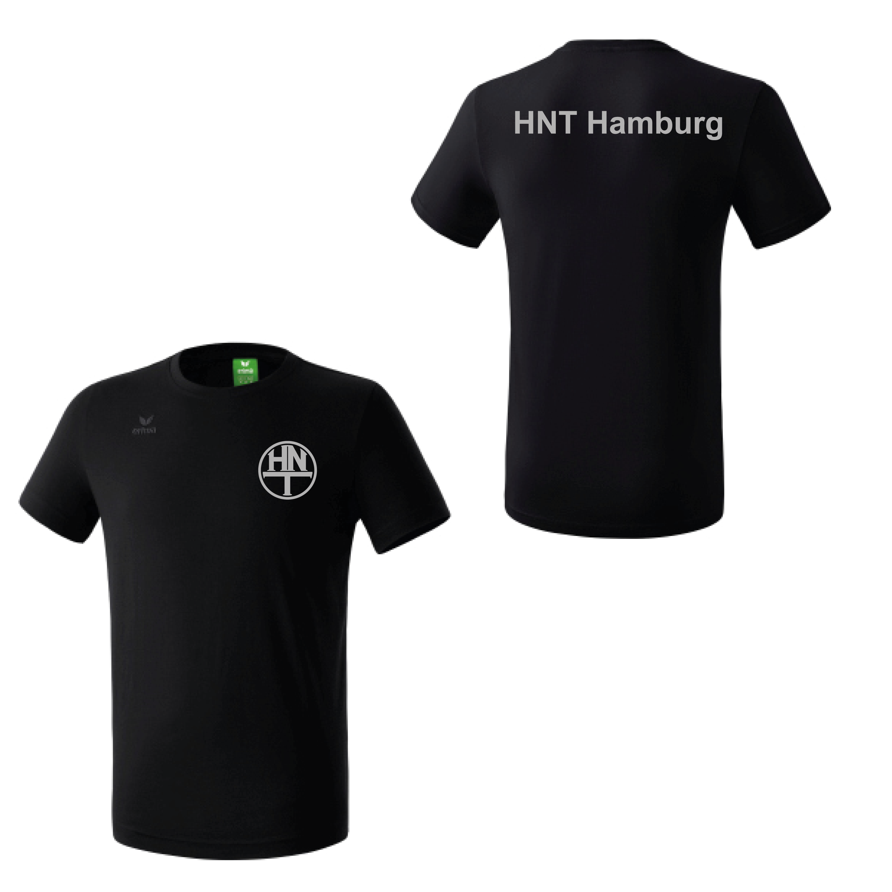 Fan T-Shirt Basic Schwarz