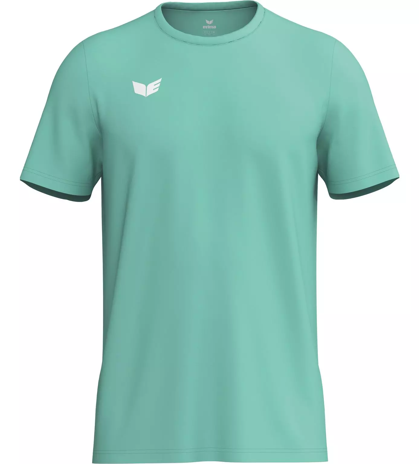 T-Shirt, Kurzarm, Mintgrün, Rundhalsausschnitt, Logo-Print